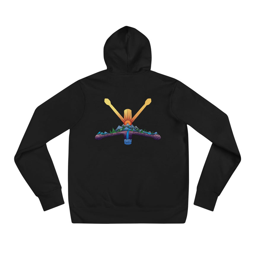 Super G+ in the Mountains [back] Hoodie
