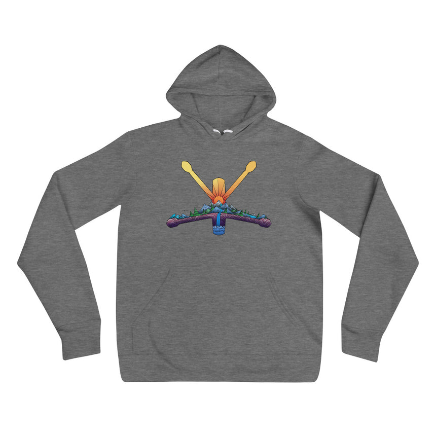 Super G+ in the Mountains [front] Hoodie