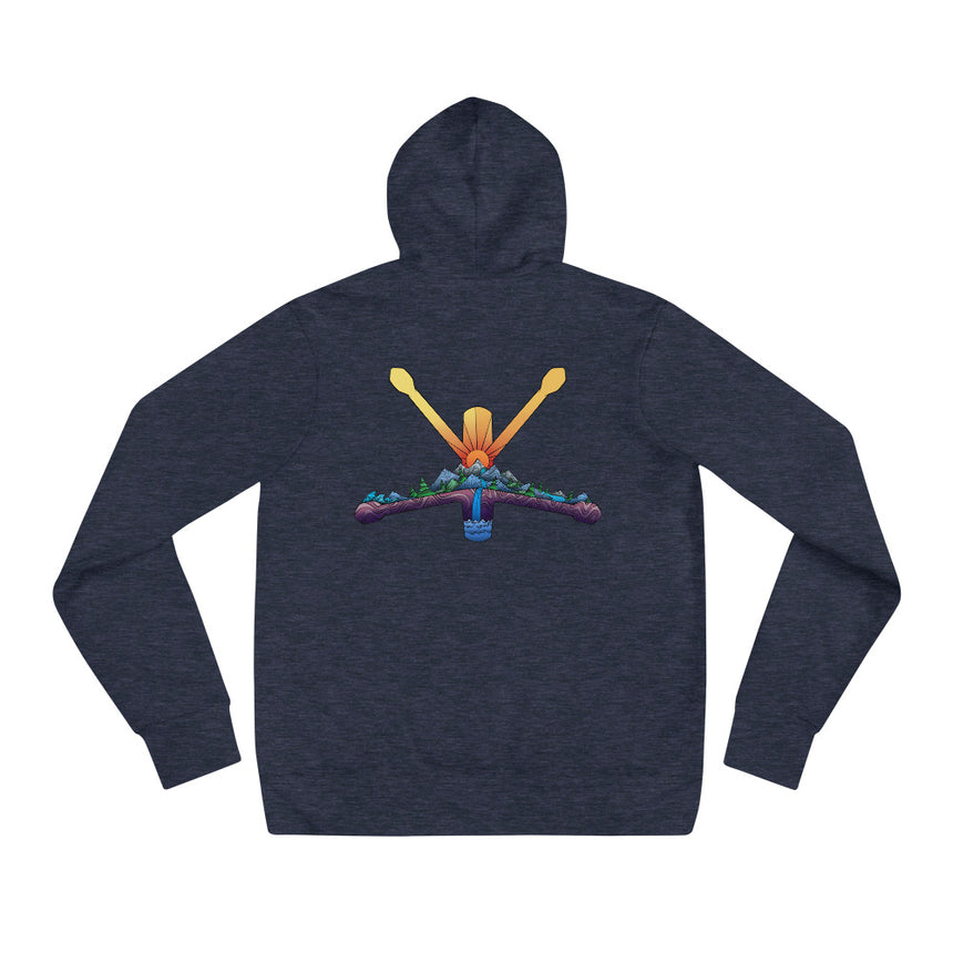 Super G+ in the Mountains [back] Hoodie